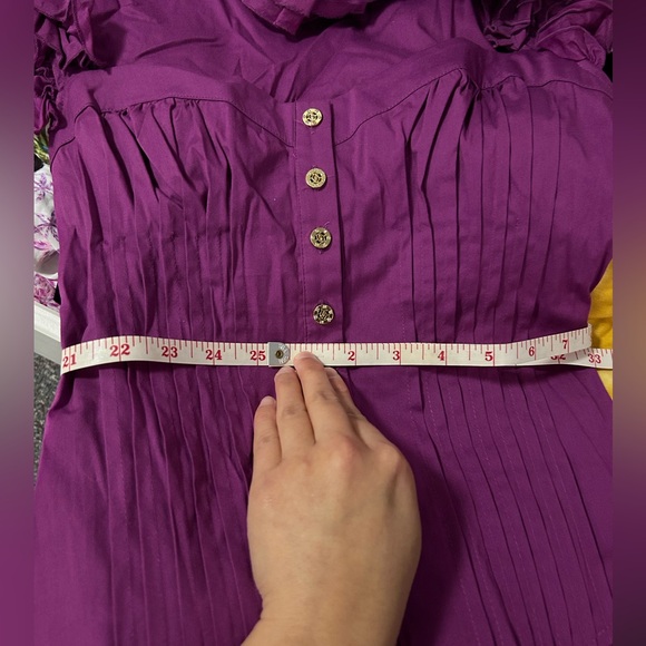 BEBE ruffled shoulder top - Picture 8 of 8